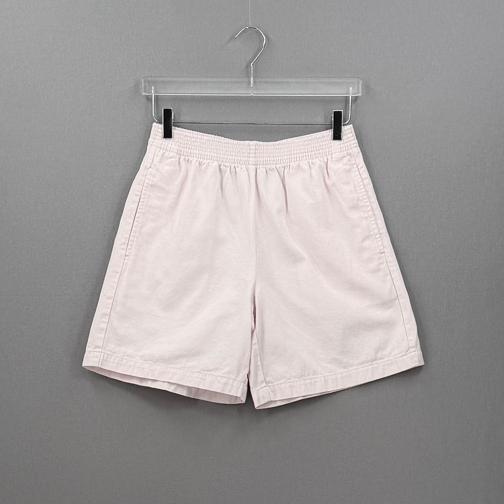 ARITZIA WILFRED Free Nova 7" Short Women Small Pink Linen Blend Casual Pull On